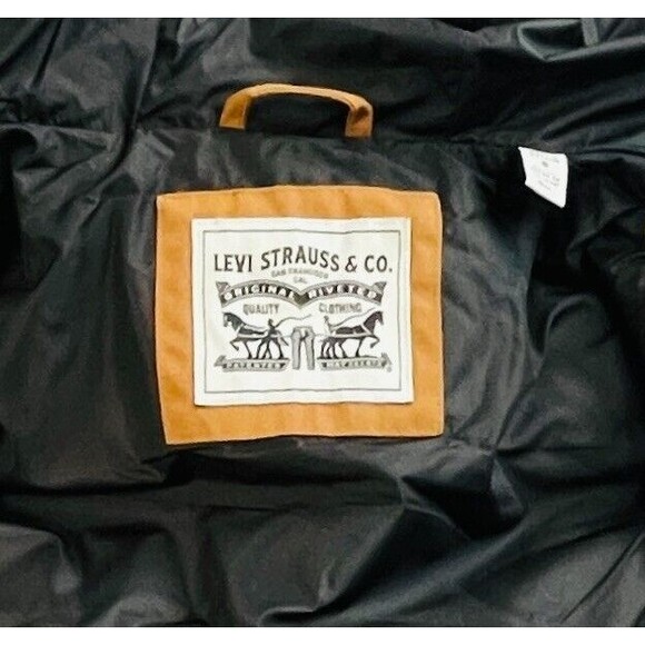 Levi's Mens Sz Small Brown Arctic Cloth Quilted Lined Four Pocket Chore New $29 - Picture 15 of 15